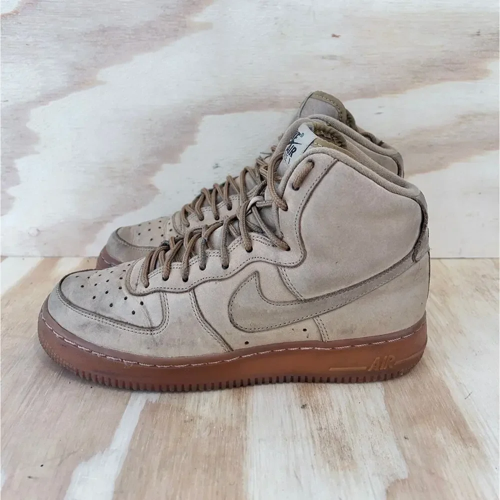 Nike - Air Force 1 LV8 - Sneakers - Brown - Kids Big Unisex - 6.5Y - 807617-200